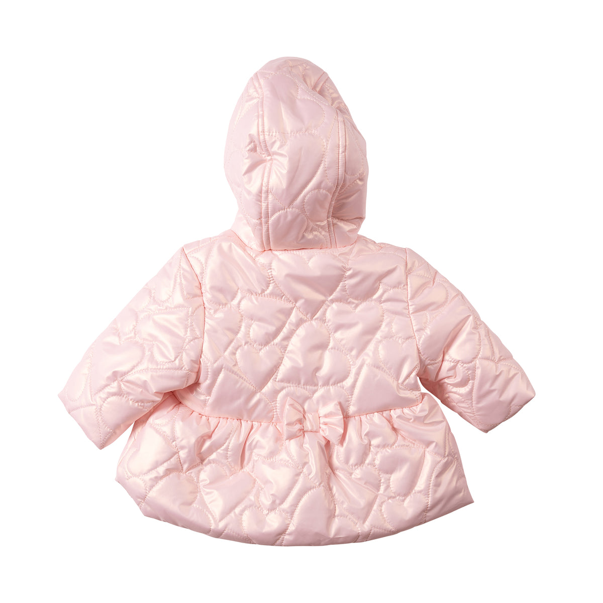 Pink Quilted Coat - Pink - MB7287