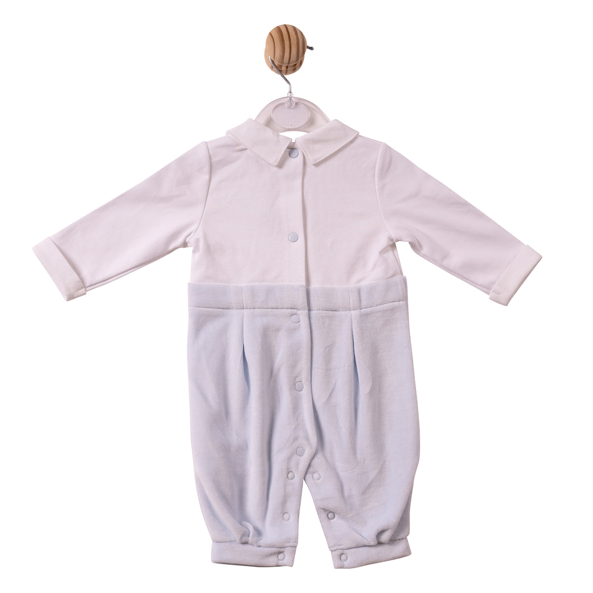 Blue Smocking Romper - MB7291