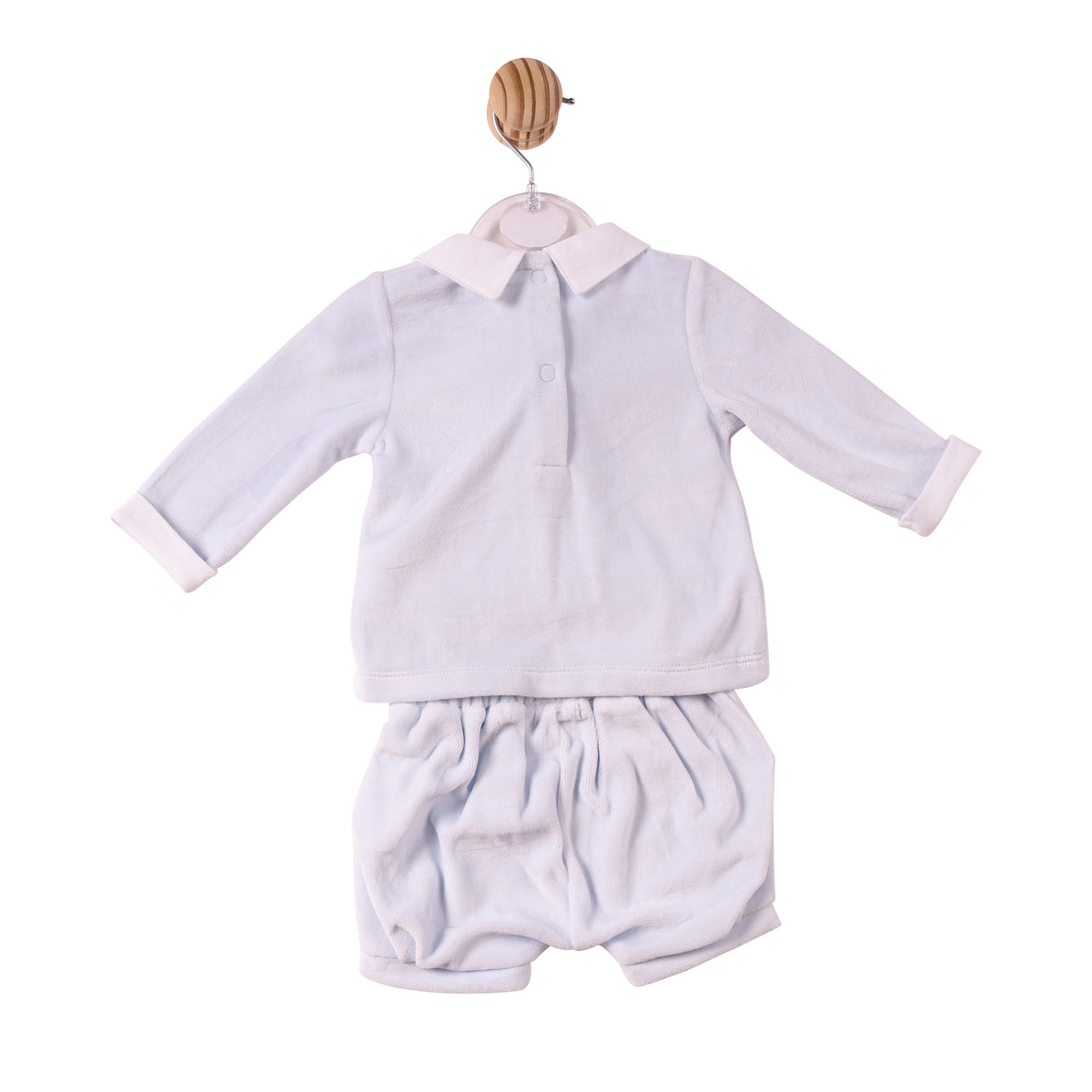 Blue Smocking Top & Bloomer Short - MB7293