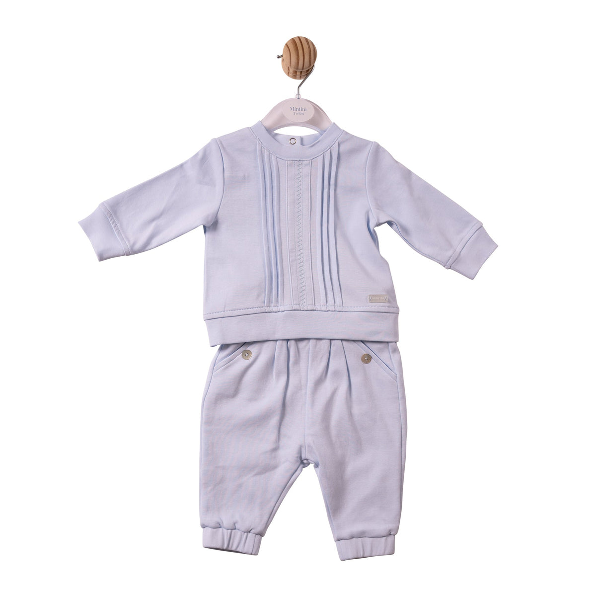 Blue Interlock Top & Trouser - MB7300