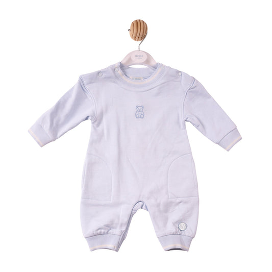 Blue Mintini Bear Romper - MB7302