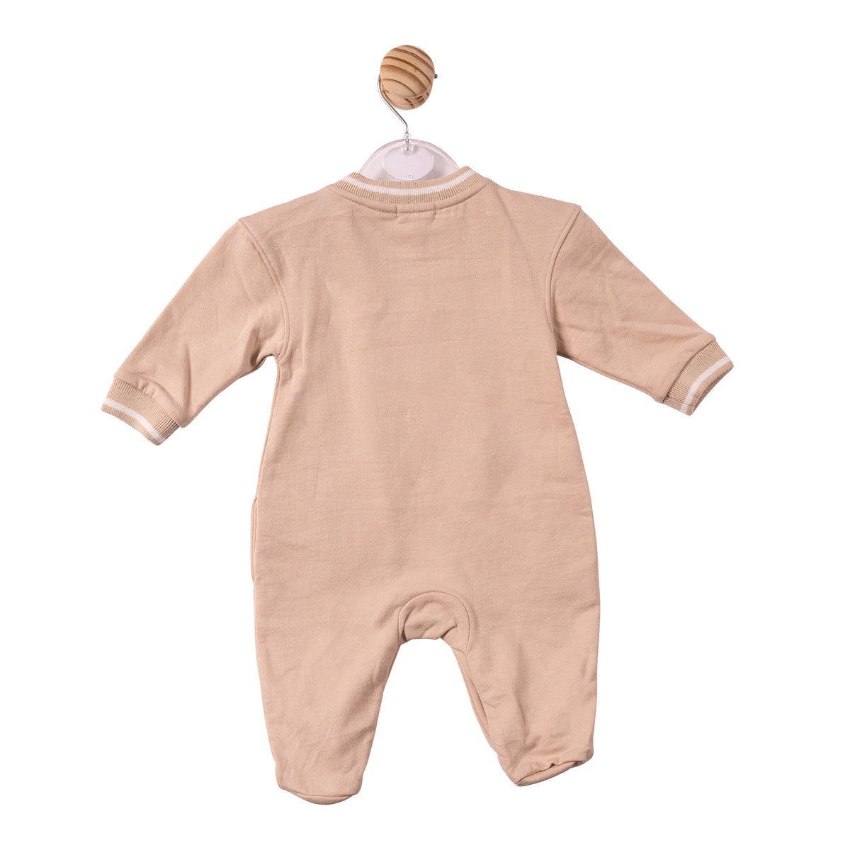 Beige Mintini Bear Babygrow - MB7306
