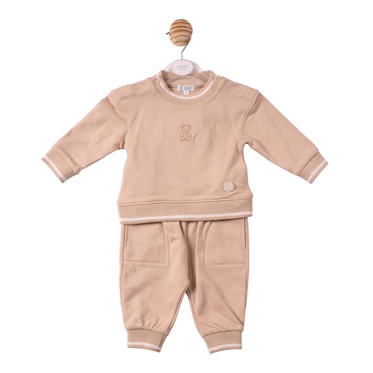 Beige Mintini Bear Tracksuit - MB7309