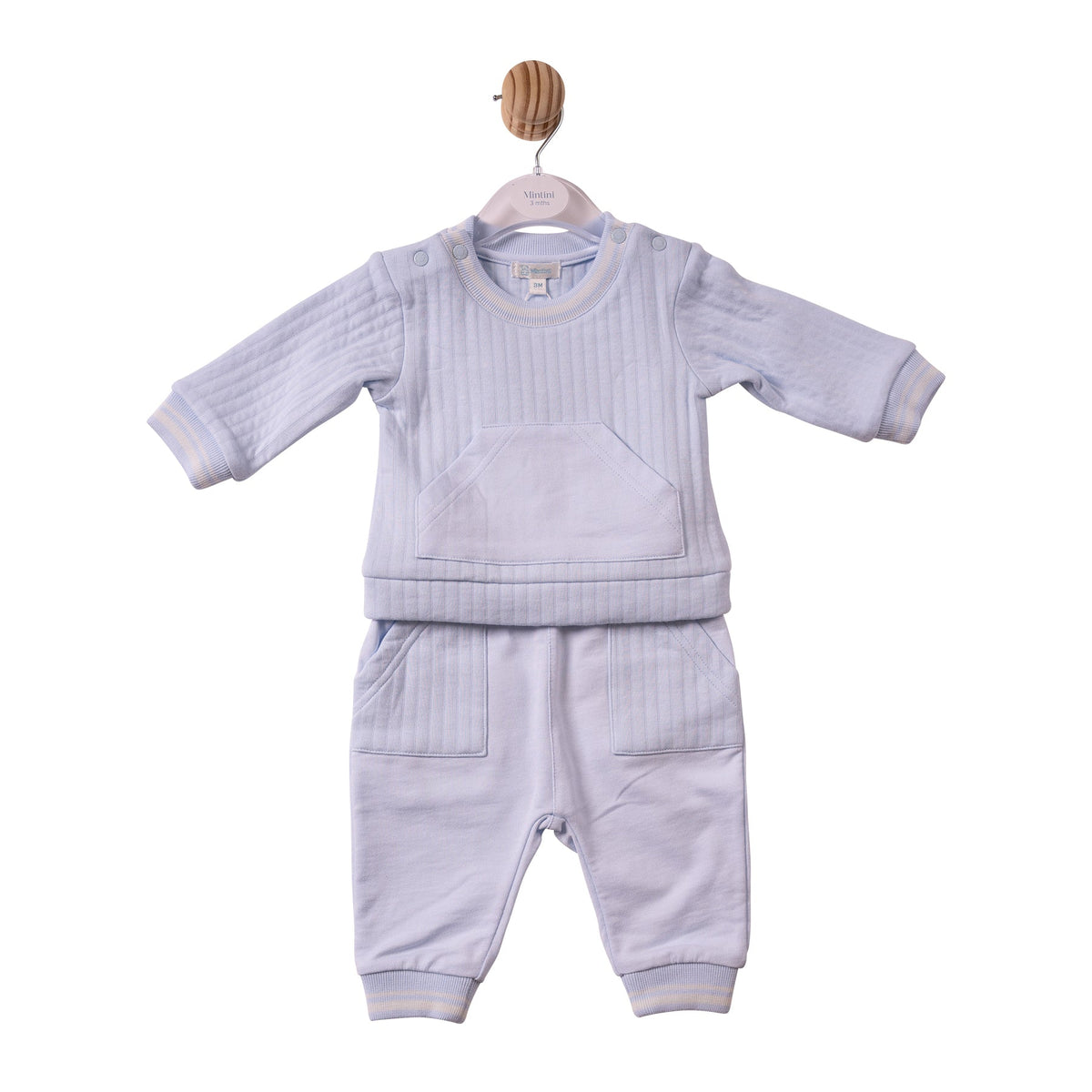 Blue French Terry Tracksuit - MB7331