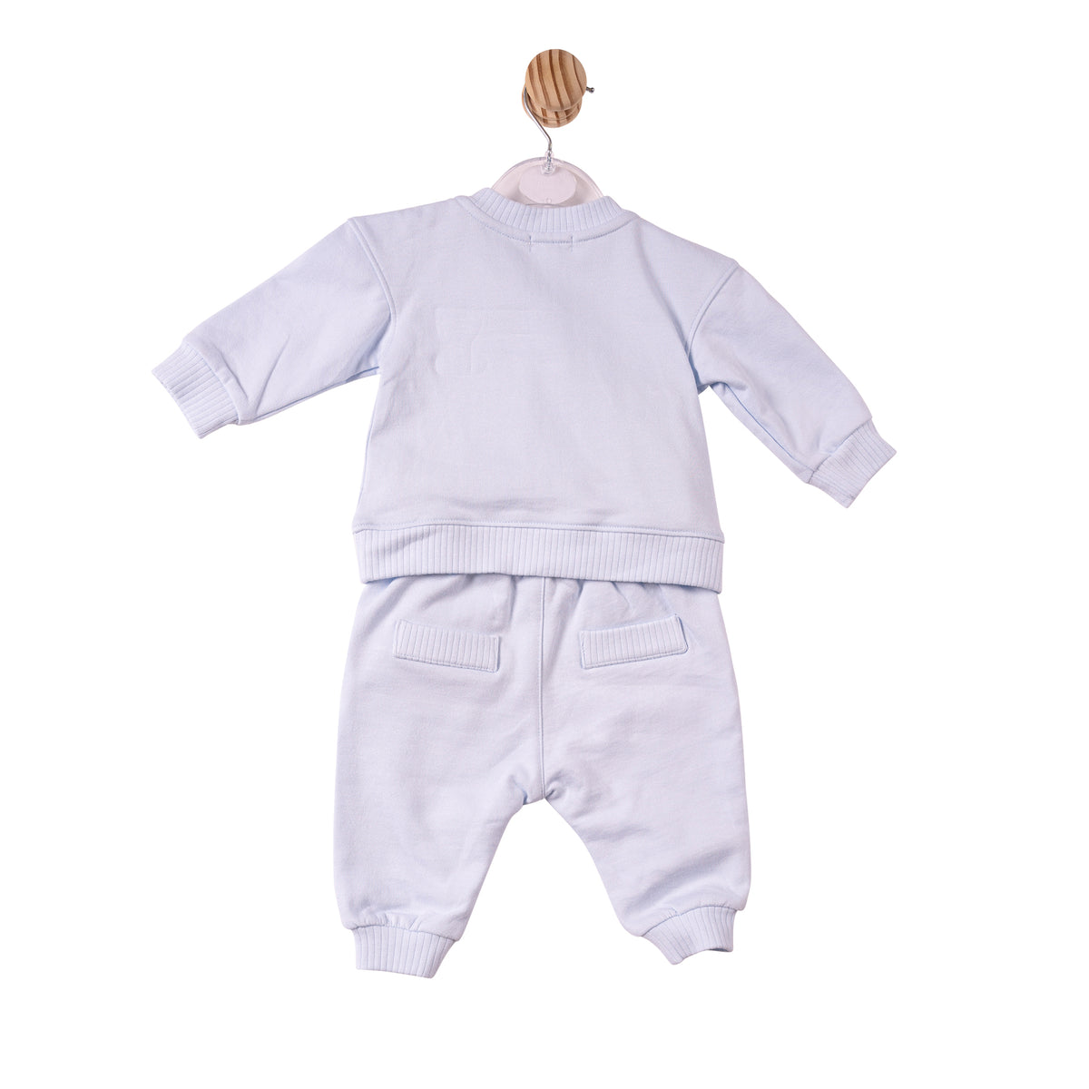 Blue Brushed Romper - MB7356