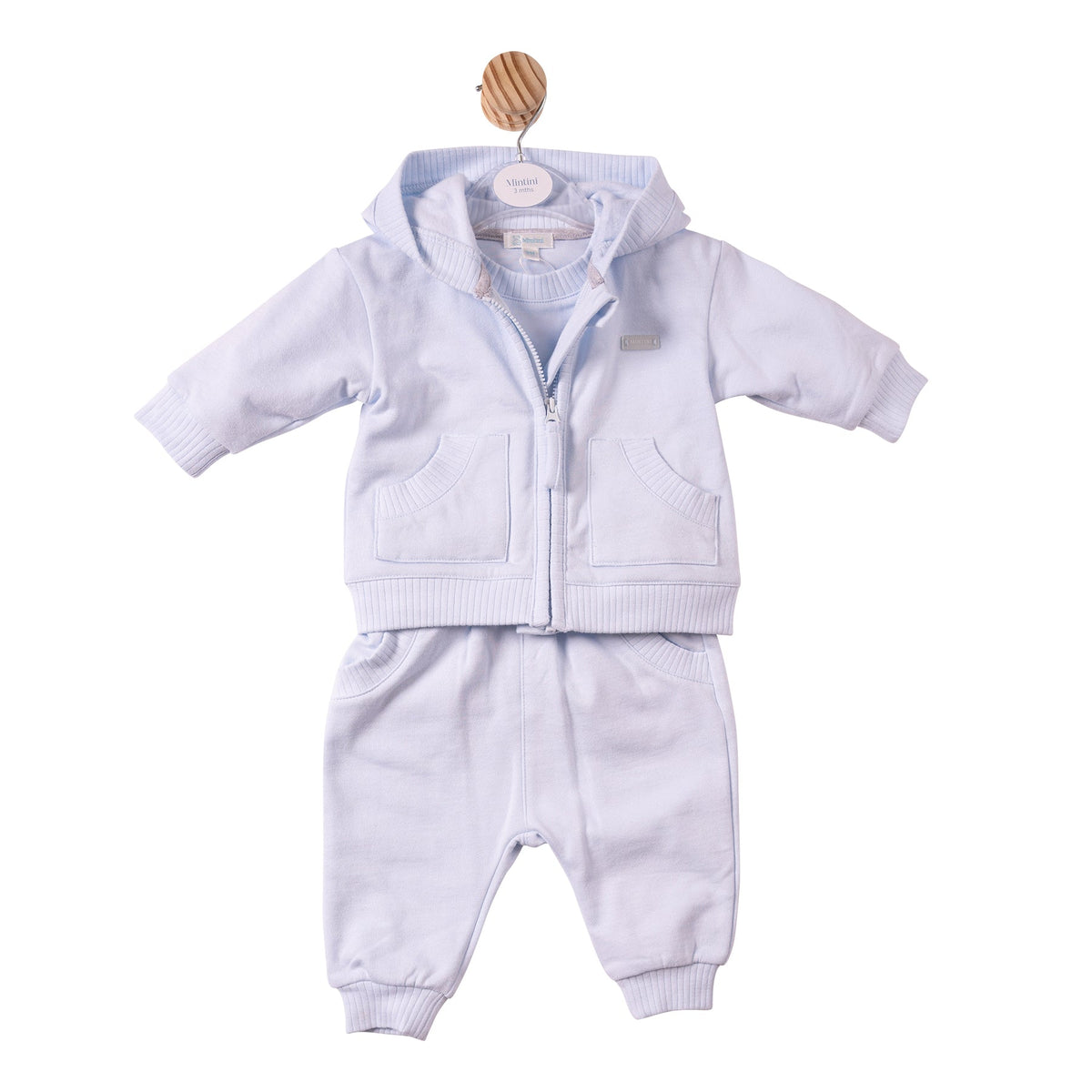 Blue Brushed 3pc Tracksuit - MB7360