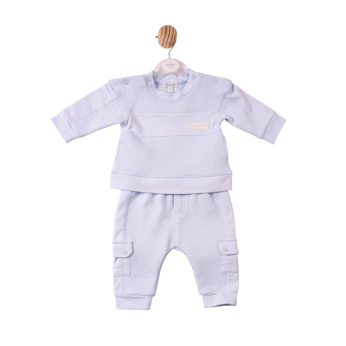 Blue Square Jacquard Tracksuit - MB7381