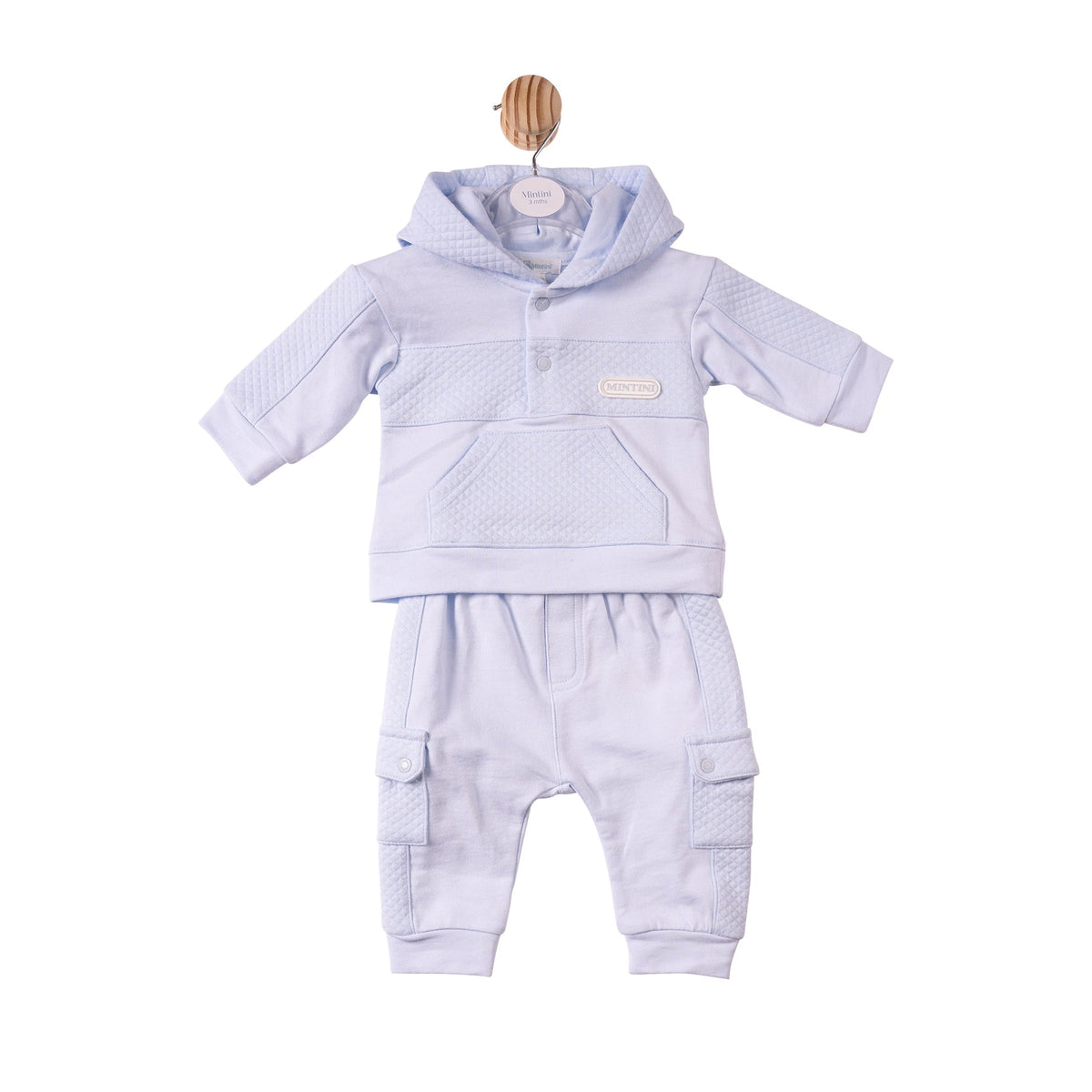 Blue Square Jacquard Tracksuit - MB7383