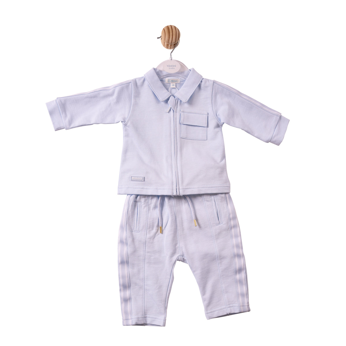 Blue Tape Zipped Shirt & Trouser - MB7407