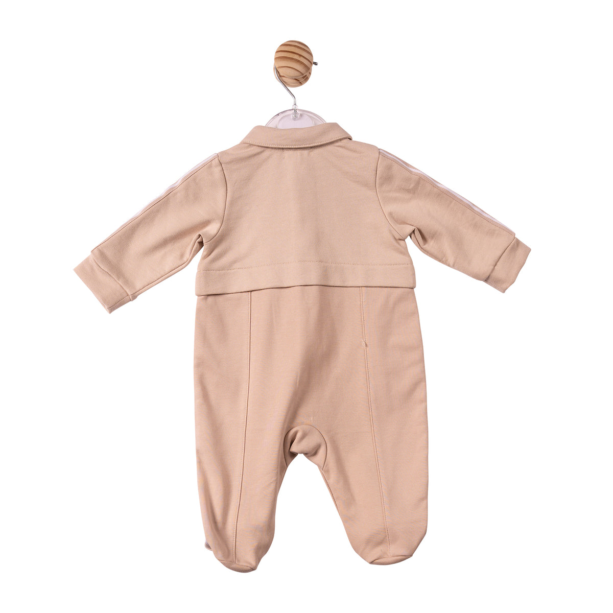Beige Tape Babygrow - MB7409