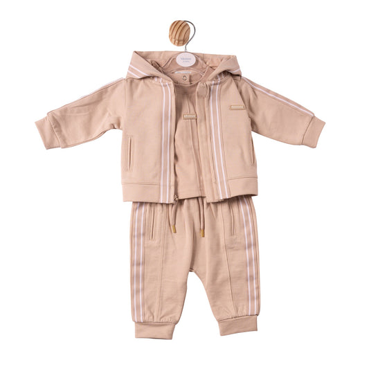 Beige Tape 3pc Tracksuit - MB7414