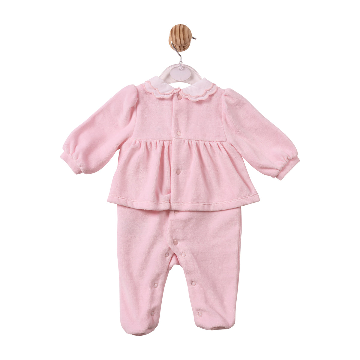 Pink Smocking Babygrow - MB7420