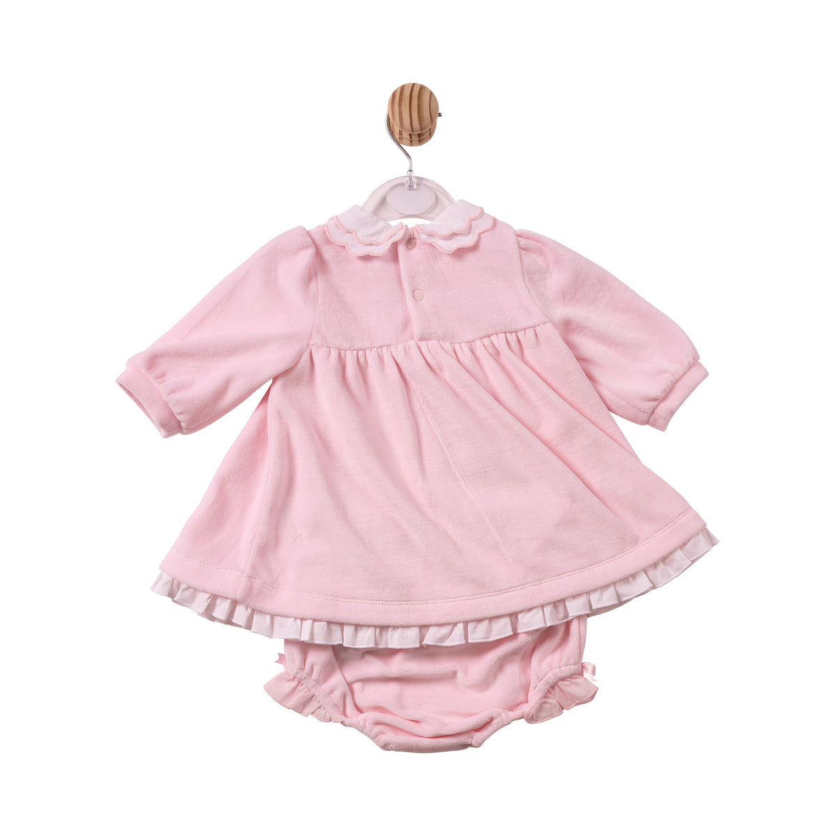 Pink Smocking Dress & Pant - MB7423