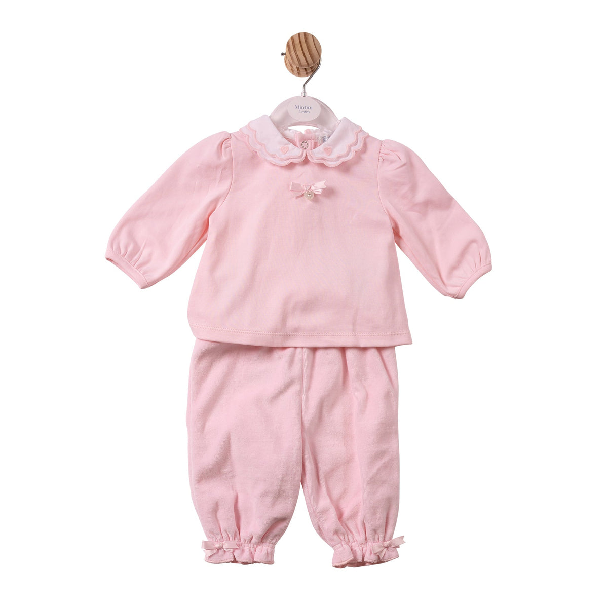 Pink Smocking Top & Trouser - MB7425