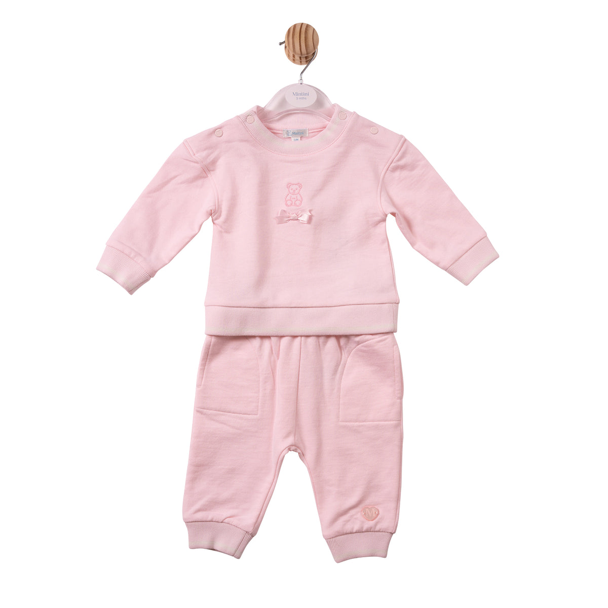 Mintini Bear Crewneck and Jogger Tracksuit - MB7430
