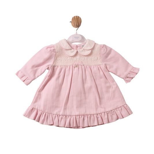 Pink Herringbone Dress - MB7448