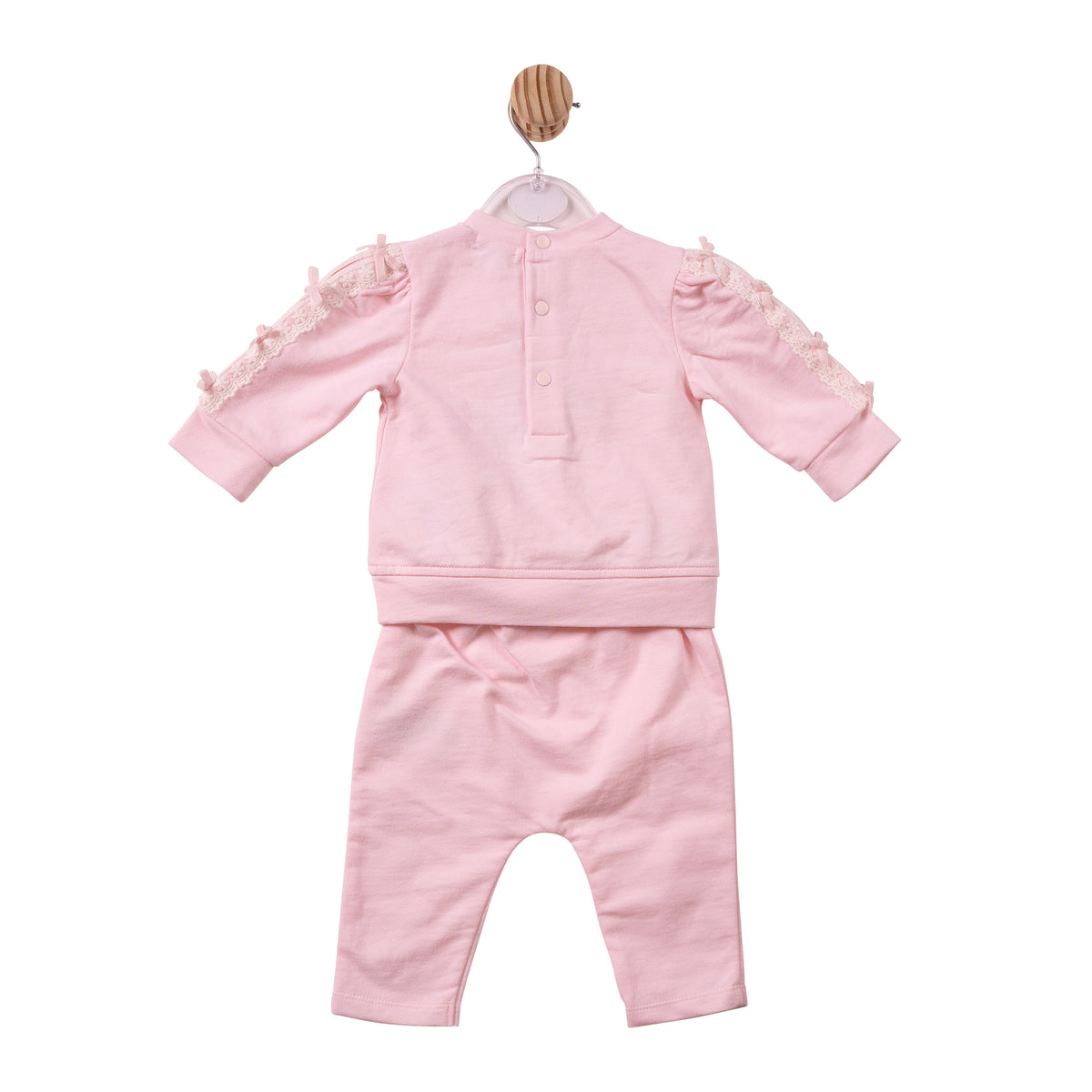 Pink Lace Bows Tracksuit - MB7470