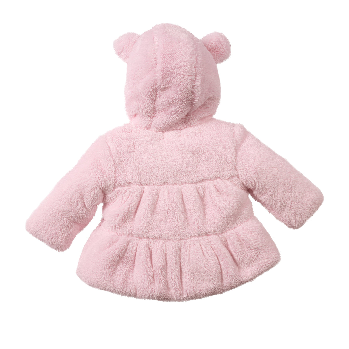 Pink Teddy Fur Jacket - MB7506