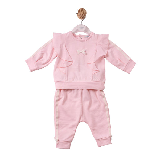 Pink Frill Crewneck & Joggers - MB7511