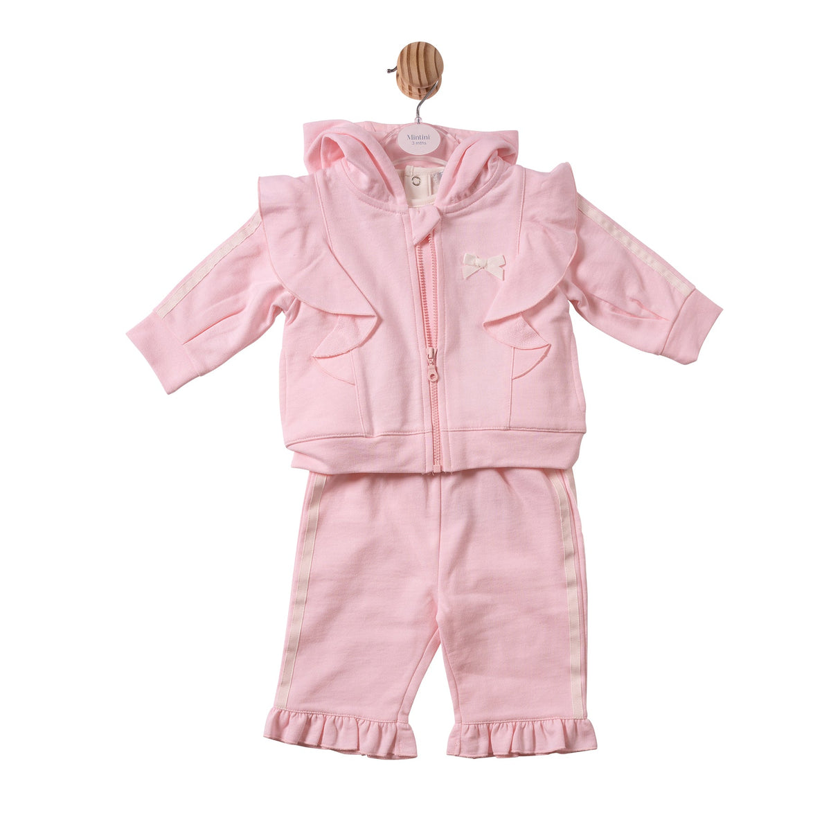 Pink Frill 3pc Tracksuit - MB7512