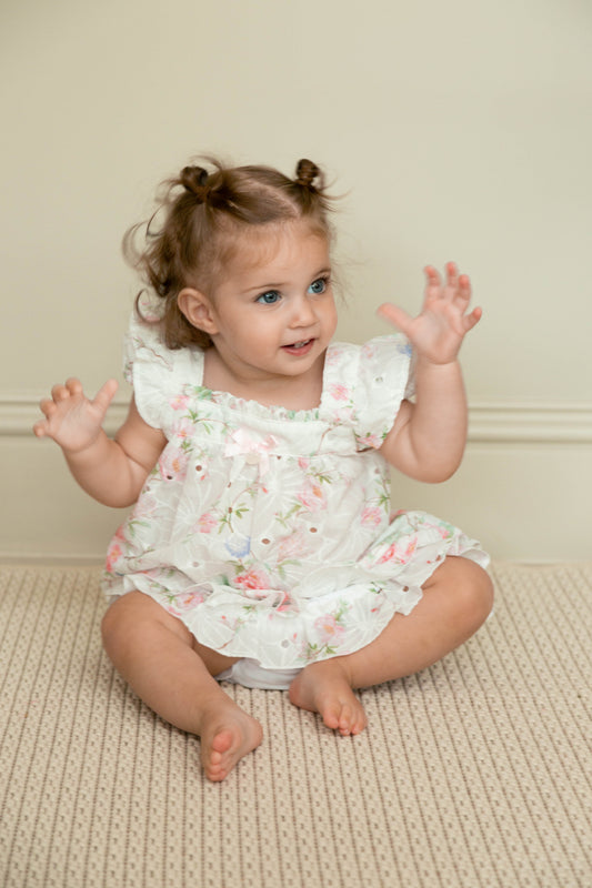 Pastel Floral Top and Jam Pant