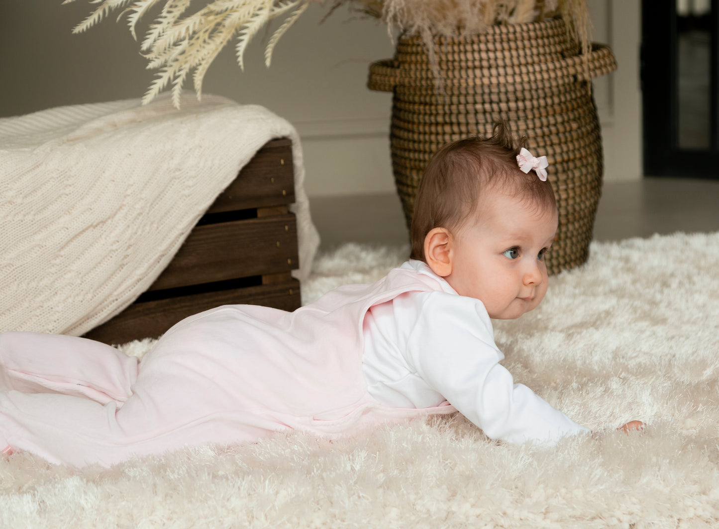 Pink Jersey Jacquard Top and Dungaree