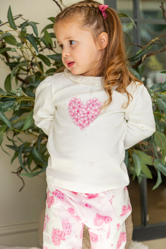 Heart Print Tracksuit