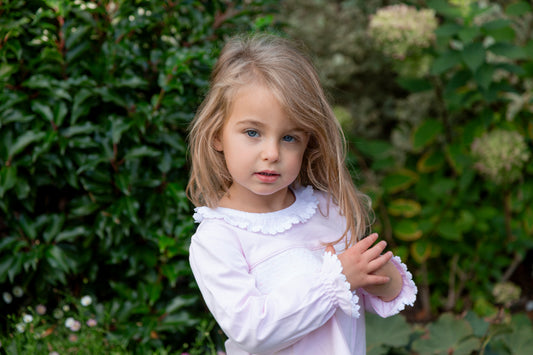 Pink Smocked Tunic and Legging