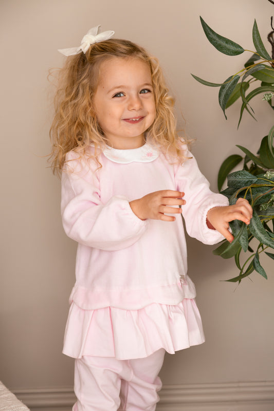 Flower Scallop Tunic and Legging