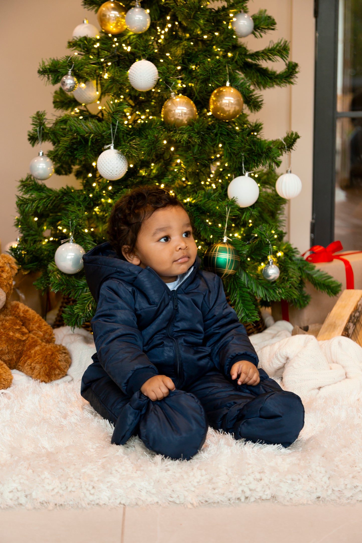 Navy Reversible Snowsuit