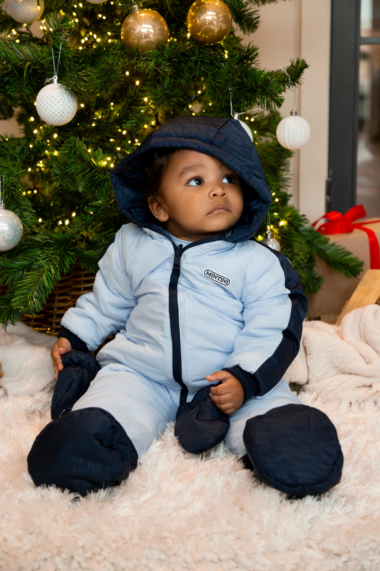 Navy Reversible Snowsuit