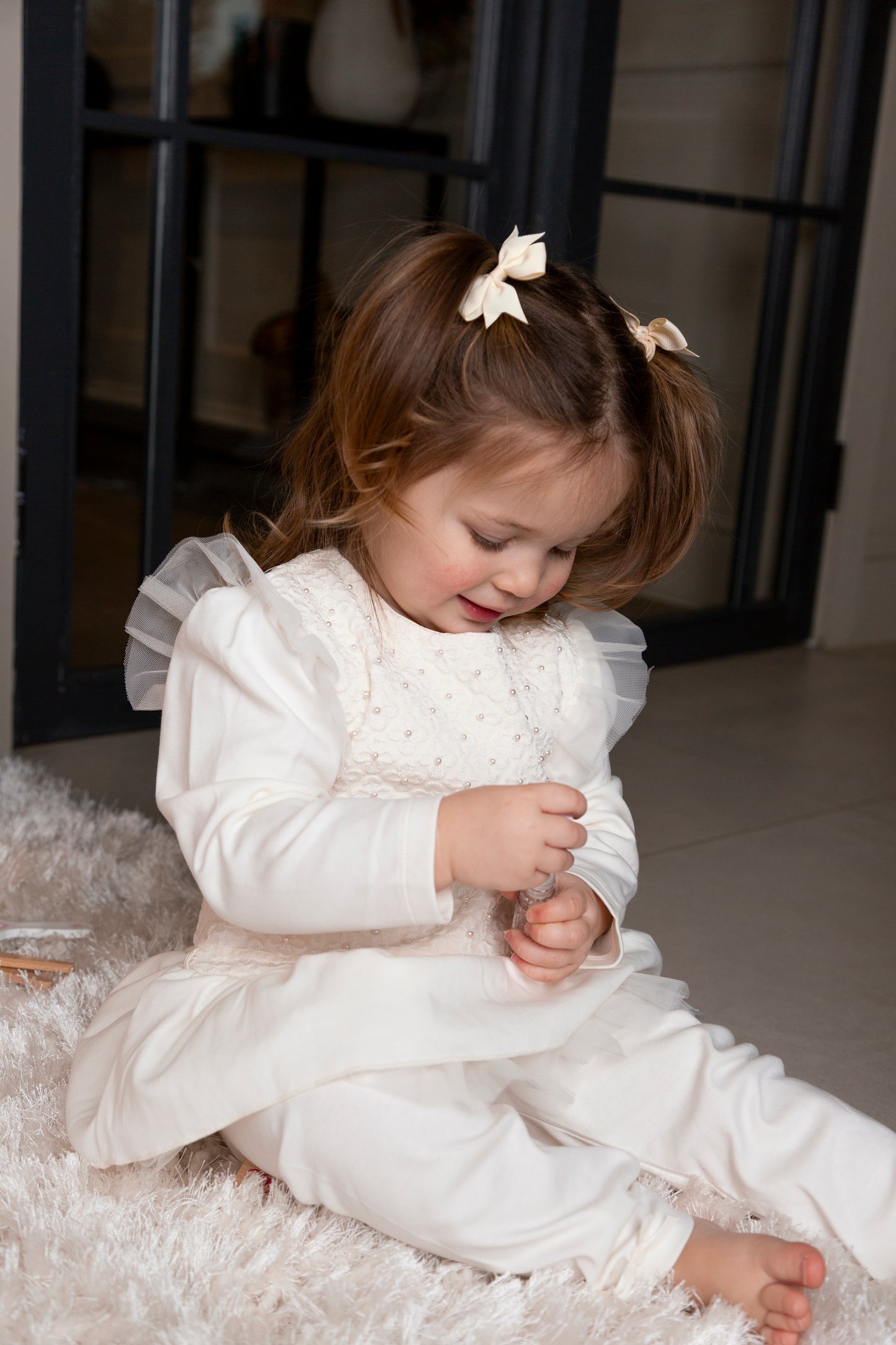 Ivory Interlock Tunic and Legging