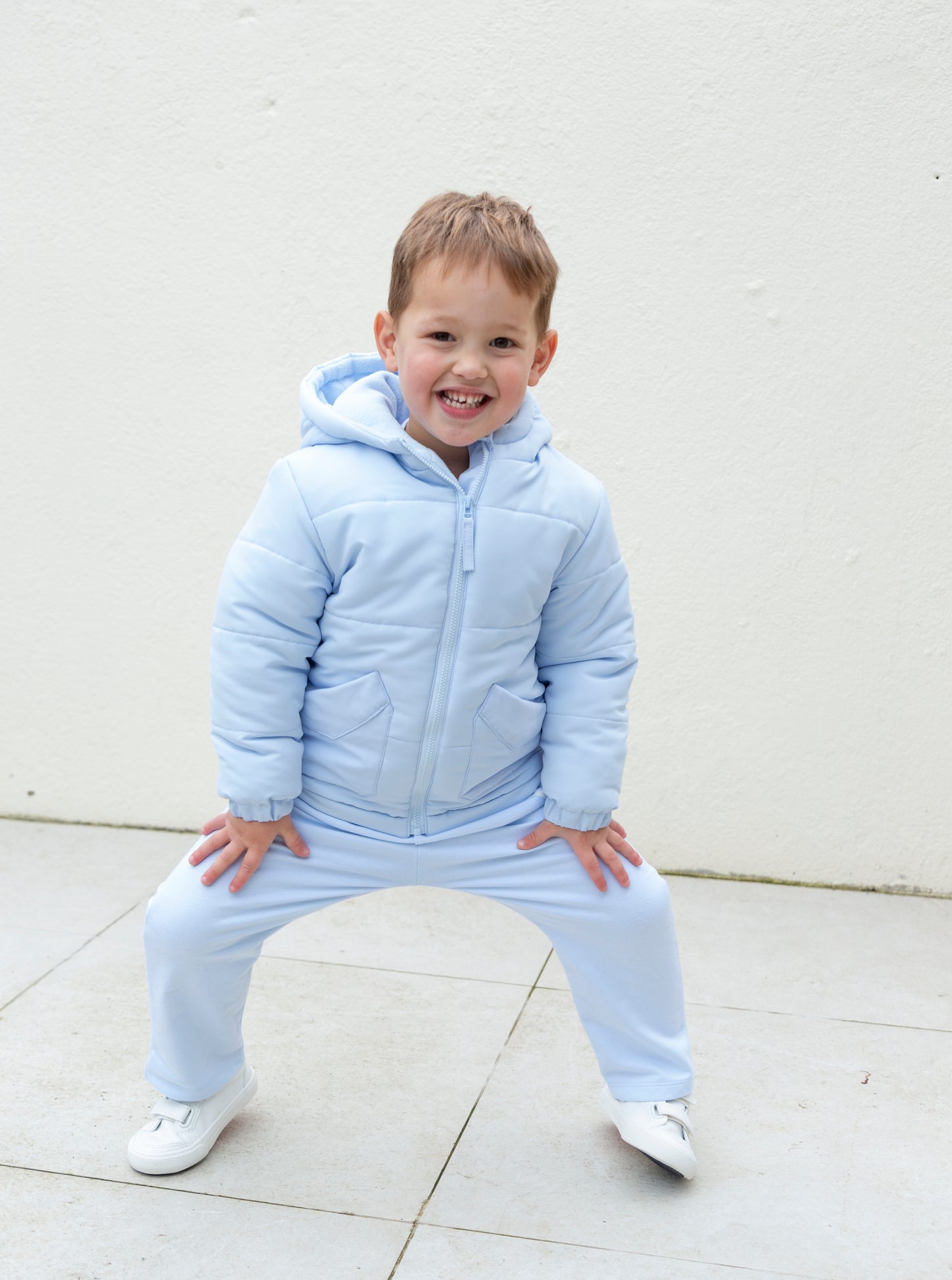 Blue Padded Coat