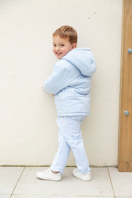 Blue Padded Coat