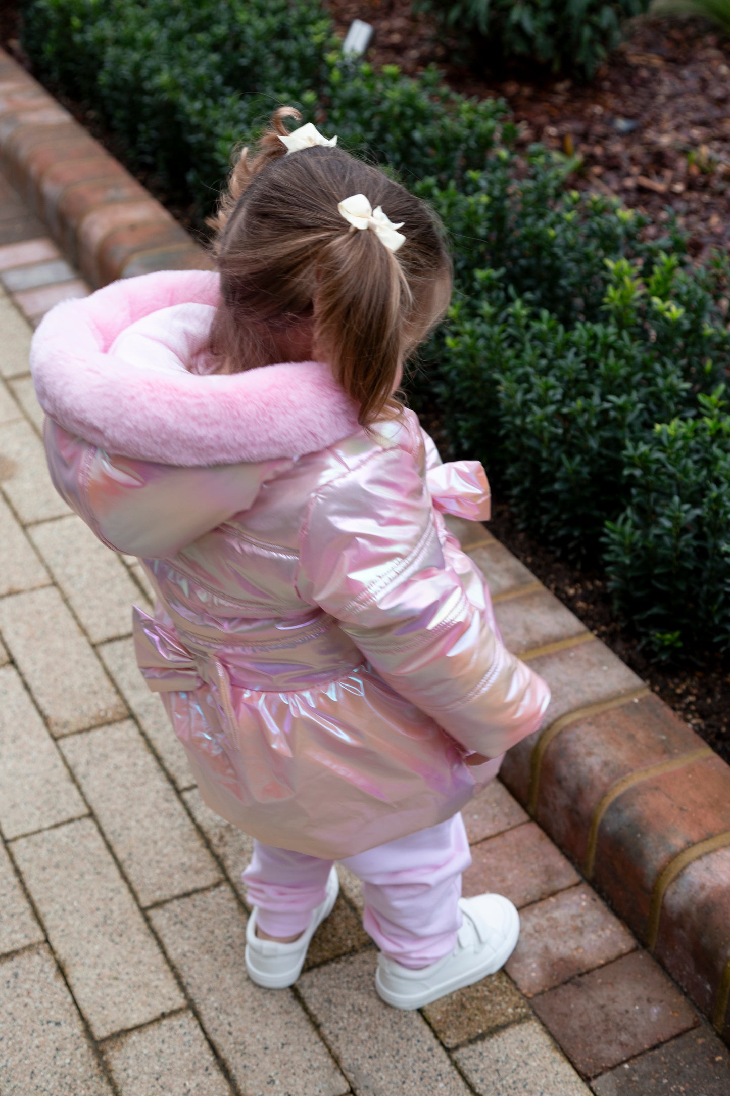 Pearly Pink Wadded Coat