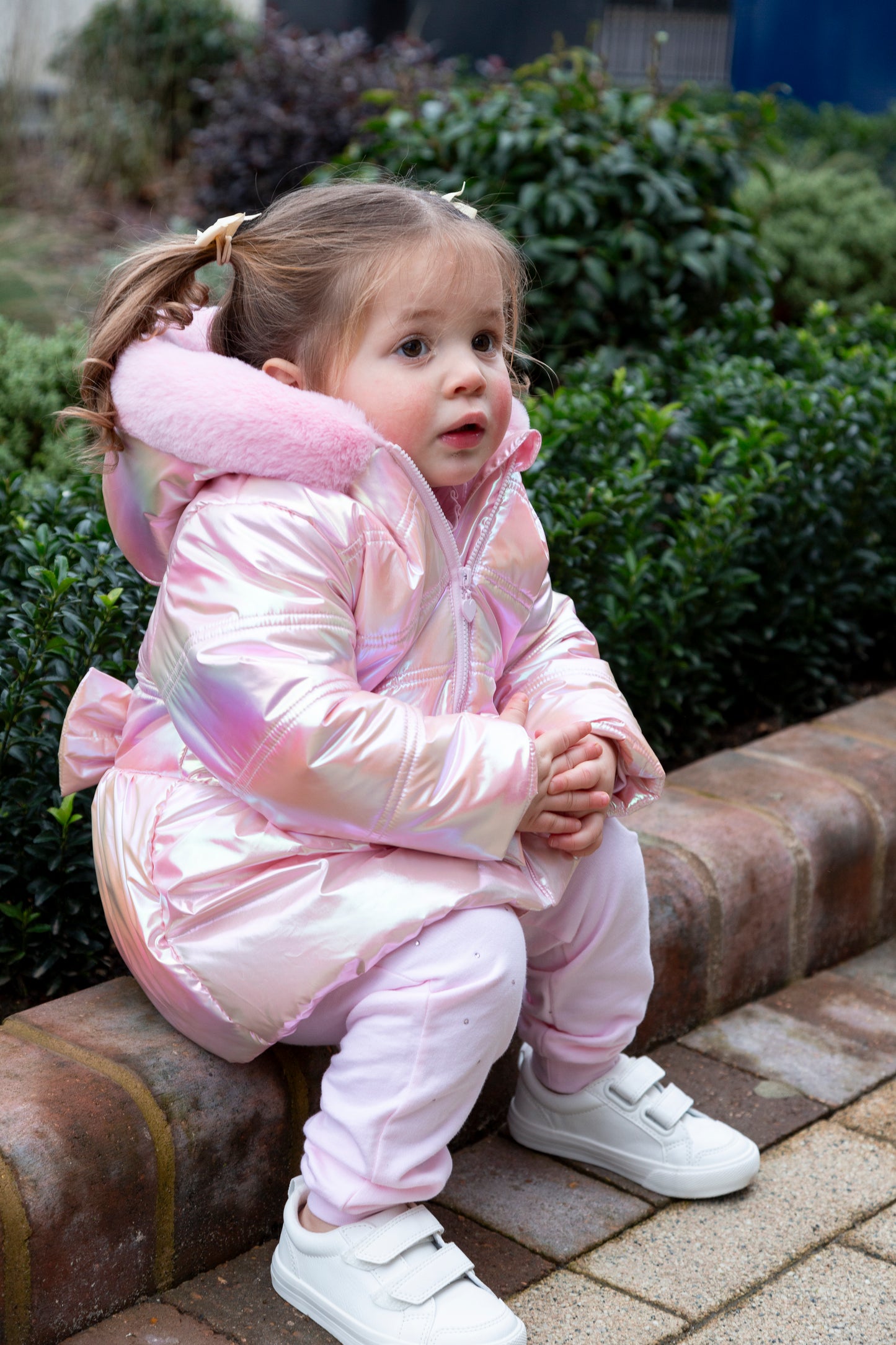 Pearly Pink Wadded Coat