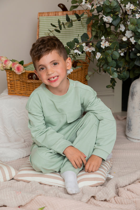 Sage Cargo Tracksuit