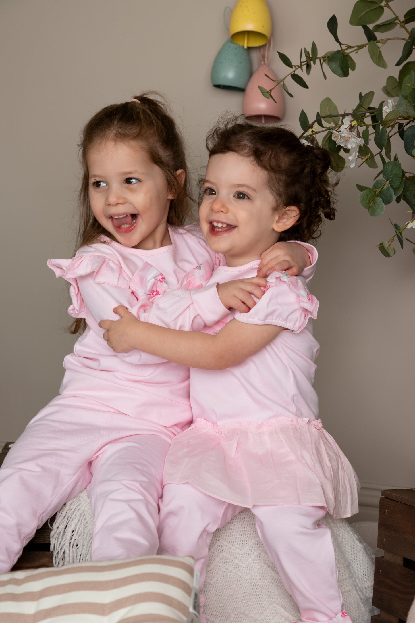 Pink Gingham Tunic and Leggings