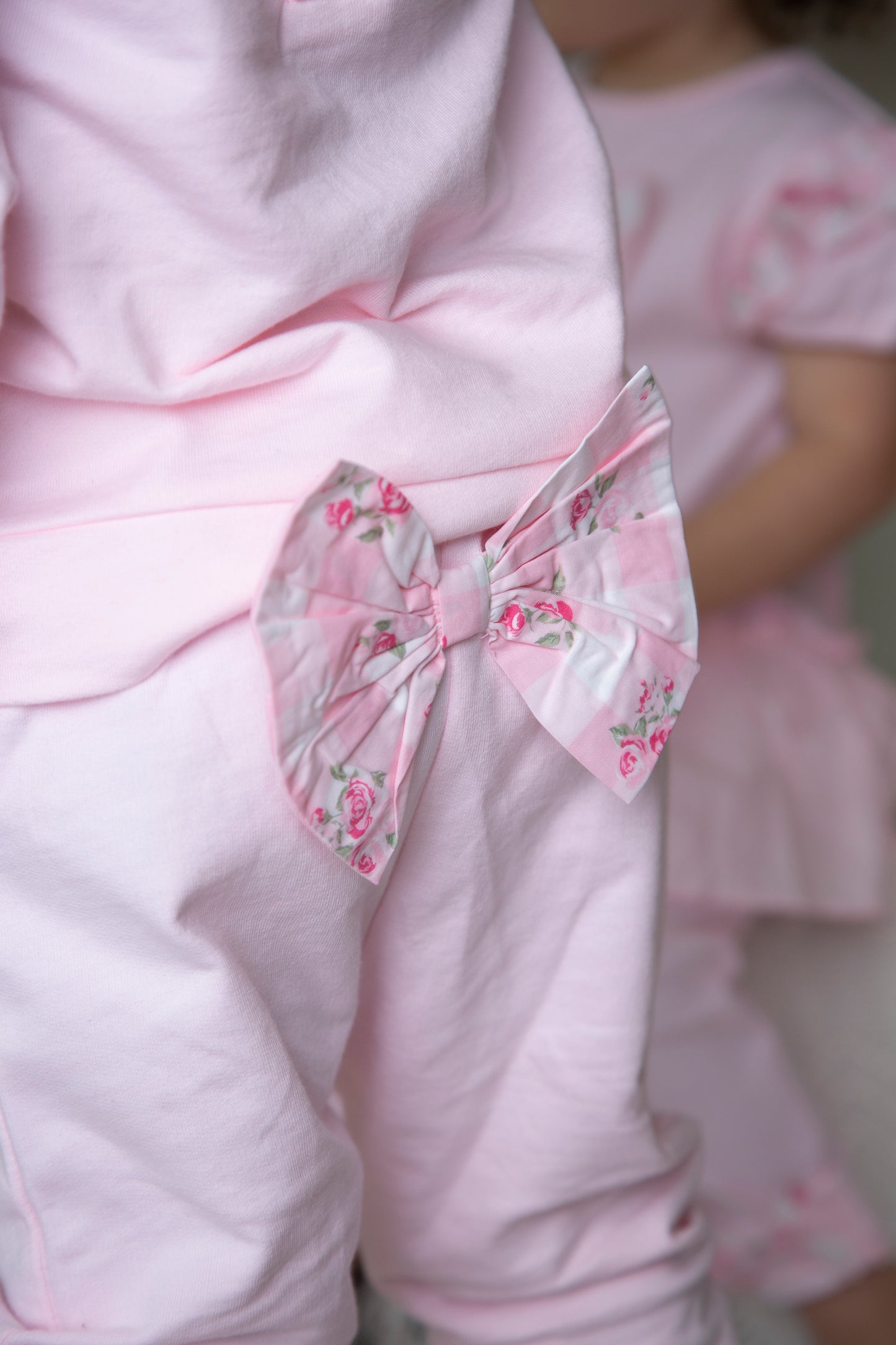 Pink Gingham Tracksuit