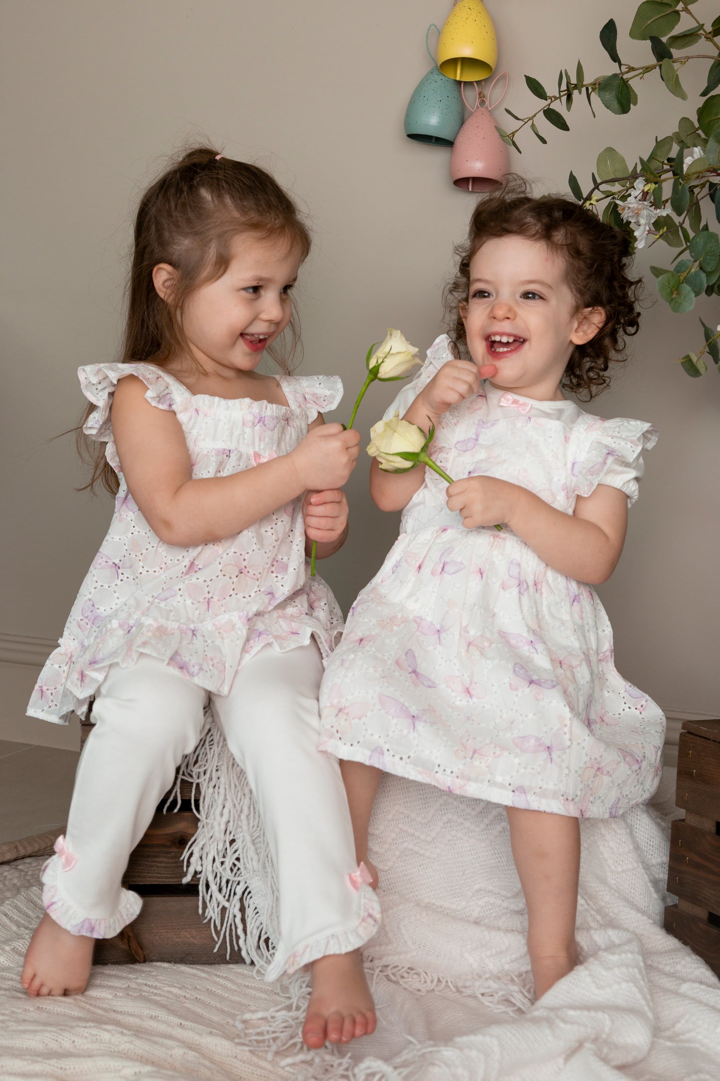 Watercolour Butterfly Tunic and Leggings