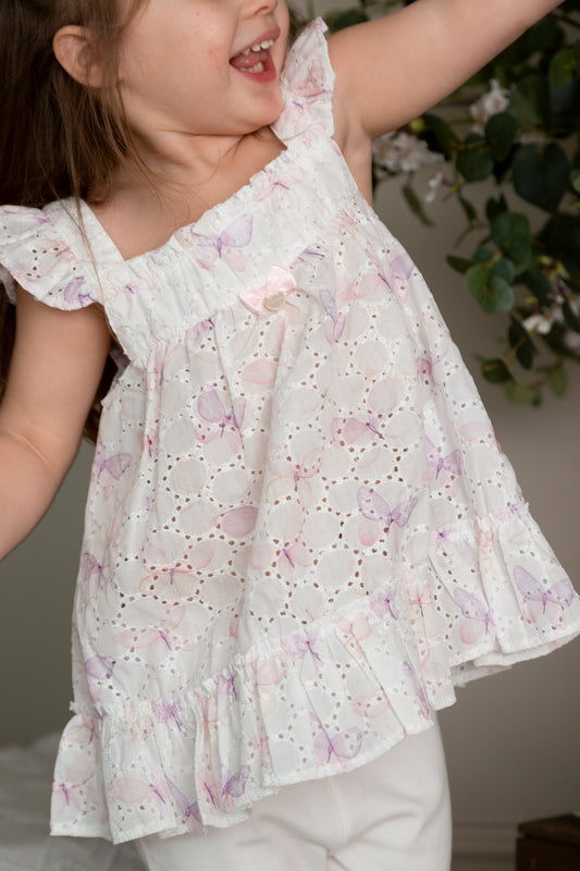 Watercolour Butterfly Tunic and Leggings