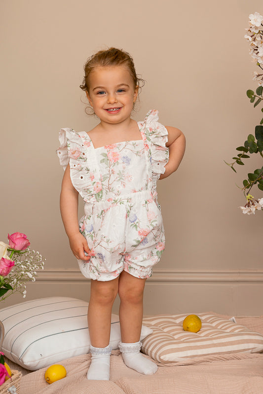 Pastel Floral Romper