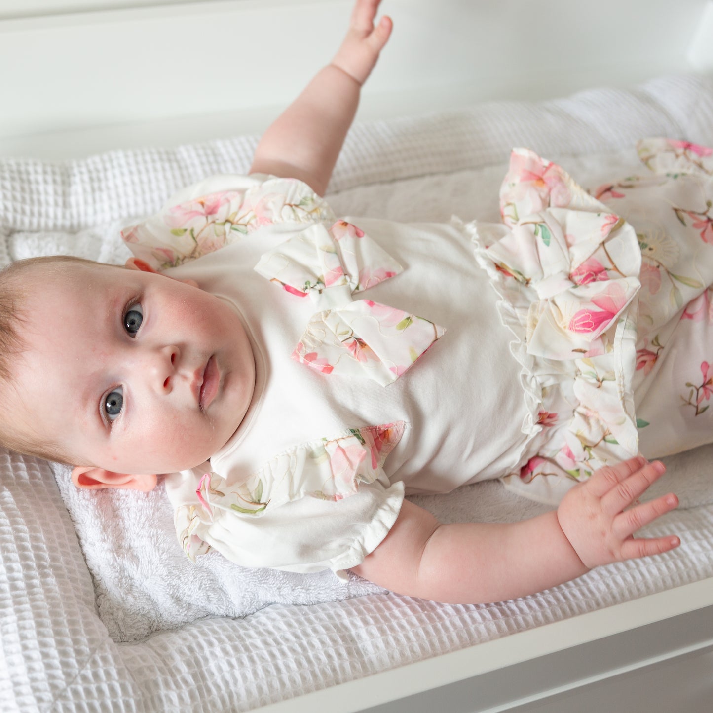 Light Floral Top and Short