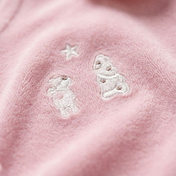 Christmas Velour Babygrow