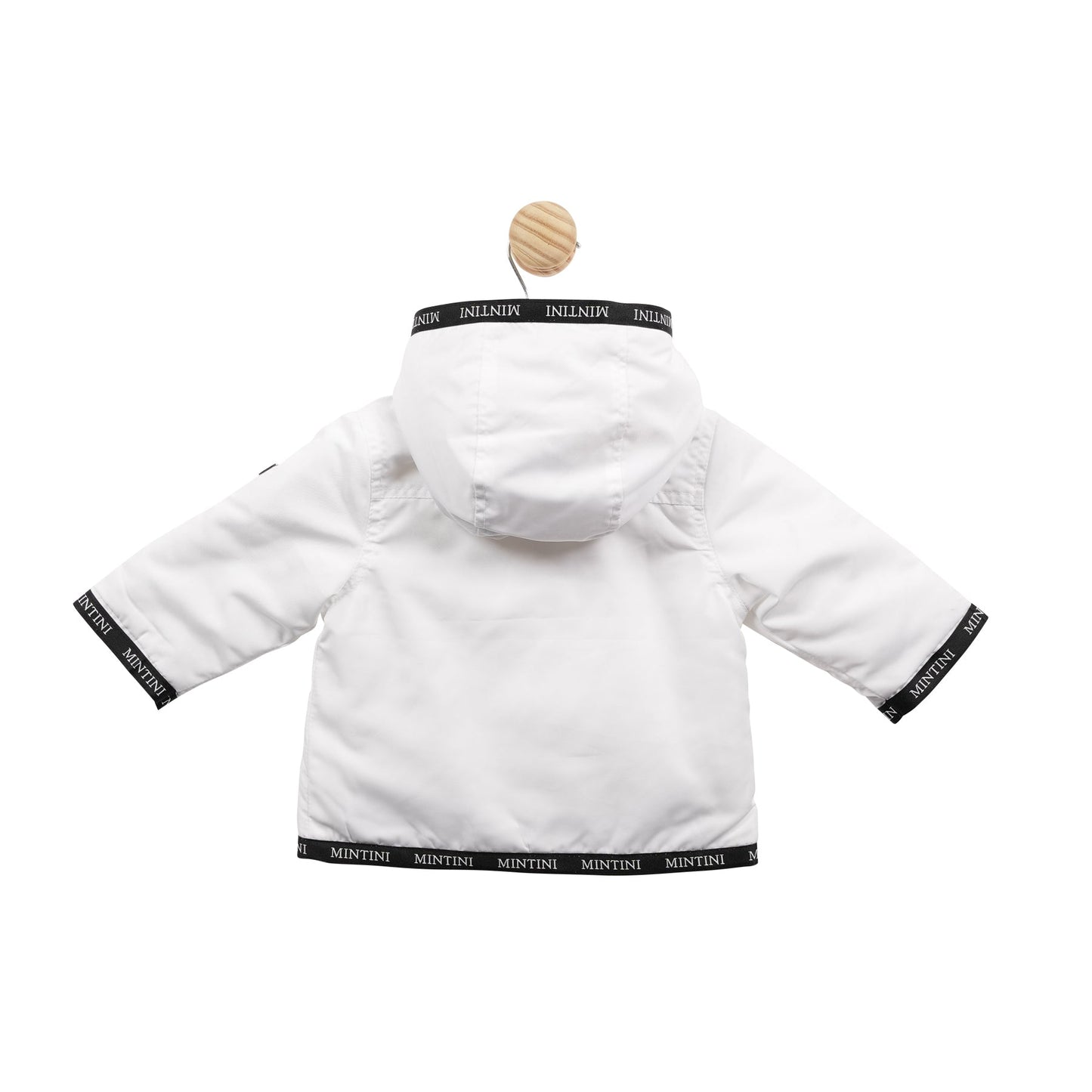 Black and White Tape Coat