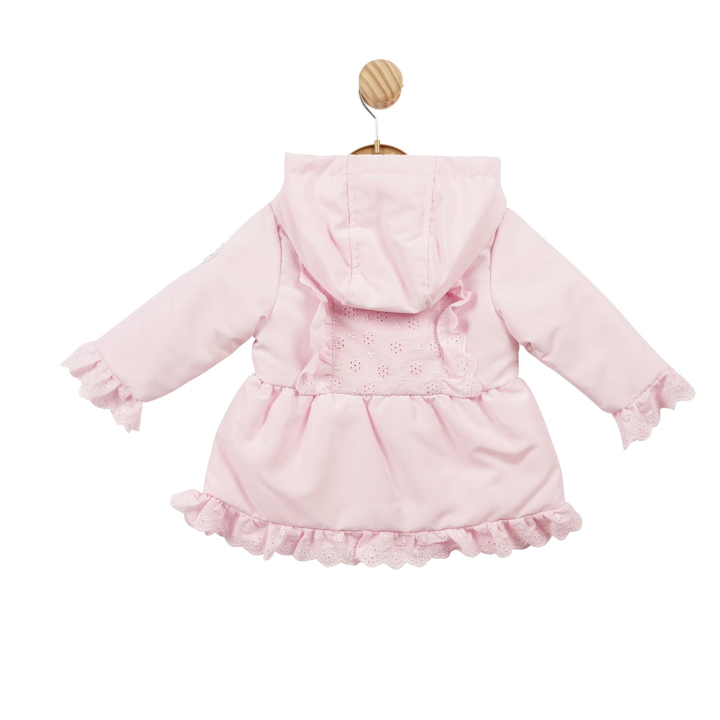 Pink Broderie Anglais Coat