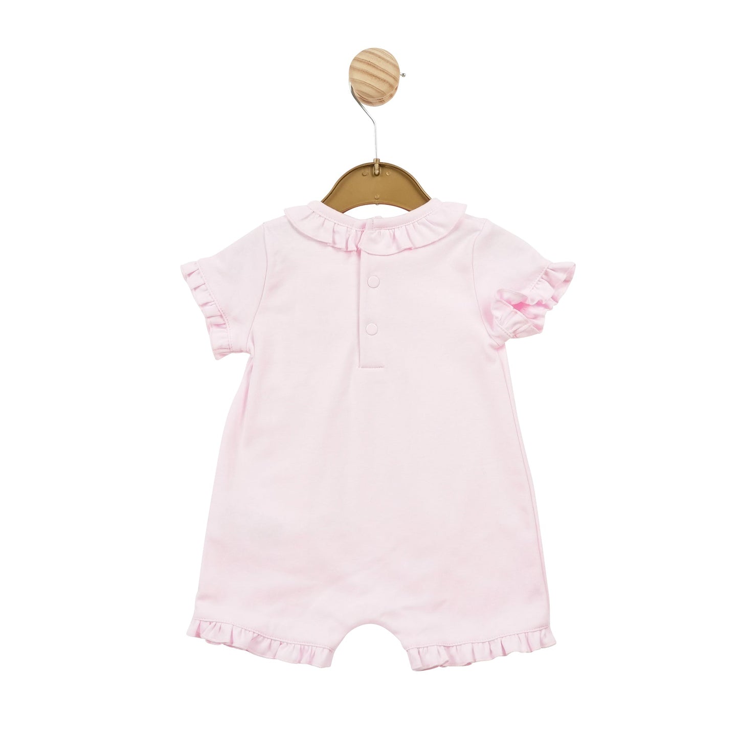 Baby Pink Mintini Ribbon Romper