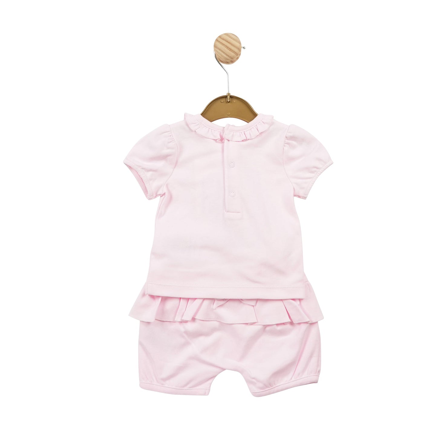 Baby Pink Ballet Shoe Top and Bloomer Short