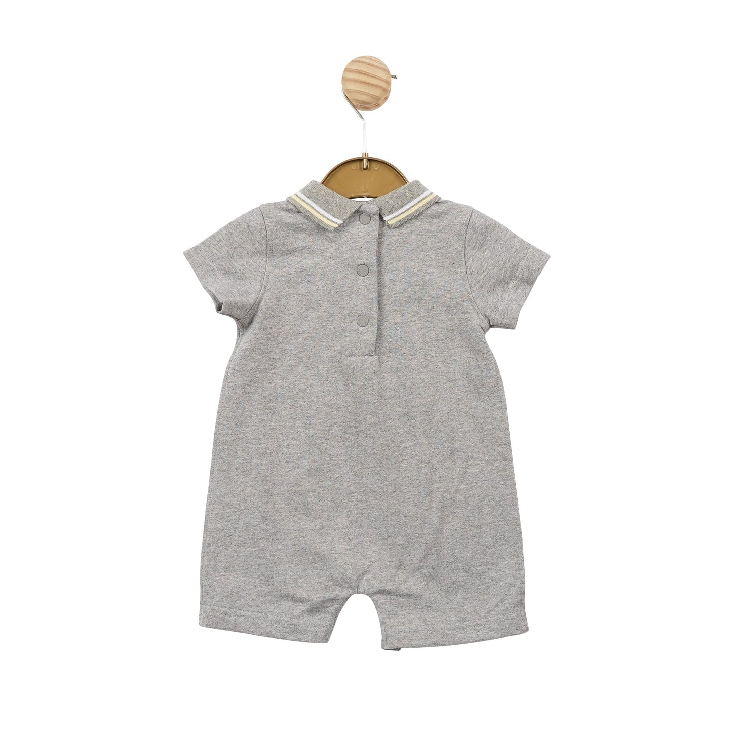 Grey Mintini Short Boat Romper